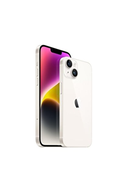 Apple iPhone 14Plus ホワイト 本体 Yenilenmiş Apple iPhone 14 Plus Yıldız Işığı 128 GB Hemen Al!