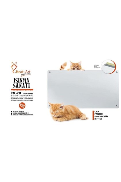 Mg20 Curve Serisi Originals Konvektör Isıtıcı 2000 W