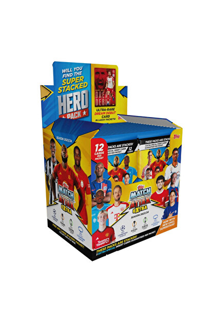 Topps Champions League Match Attax Extra 23/24 - Full Box Football Cards-  Trendyol