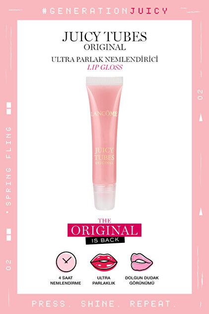 Lancome Juicy Tubes Nemlendirici Lip Gloss Dudak Parlatıcısı 02