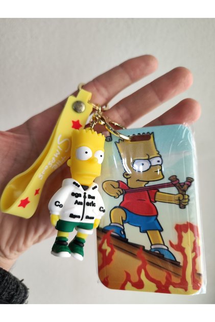 The Simpsons Anahtarlık Ve Çanta Aksesuarı Kartlık yeni model serisi