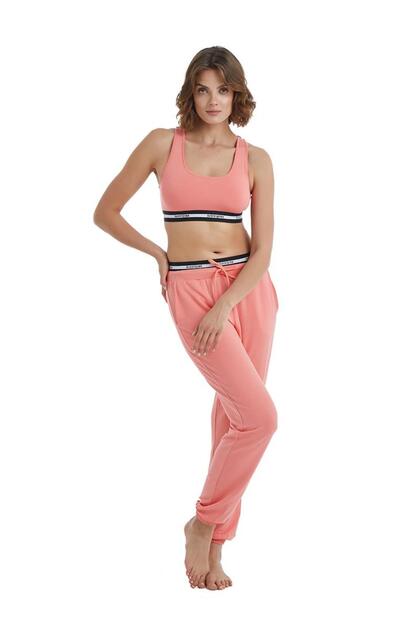Women's Pink Sweatpants 51321