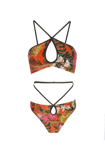 Desenli Bikini