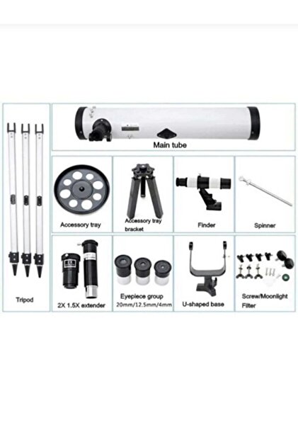 LEIDORY 76x700 Profesyonel Uzay Aynalı Teleskopu - Fiyatı, Yorumları