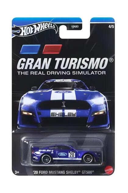 HOT WHEELS Gran Turismo Ford Mustang Shelby GT500 (Uzun Kart
