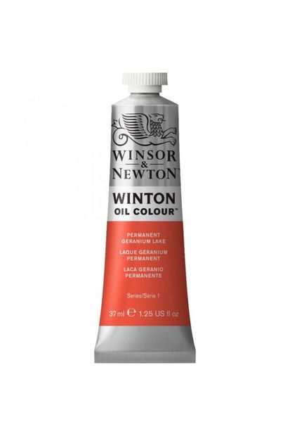 Winsor Newton Winton Yağlı Boya 37ml - N:480 Permanent Geranium Lake - 1