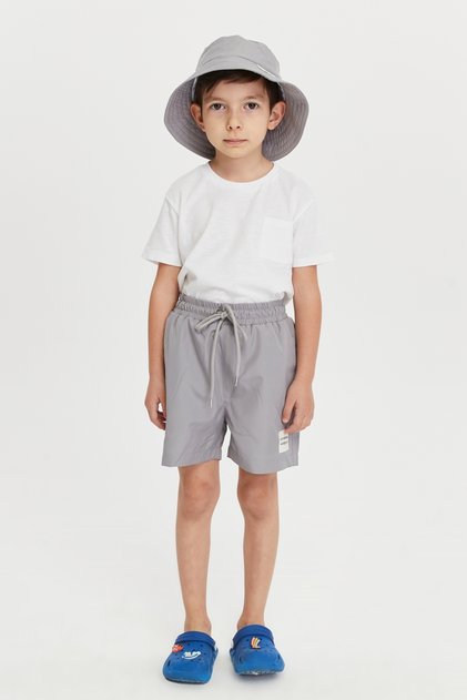 Plain Boy's Swim Shorts 7005