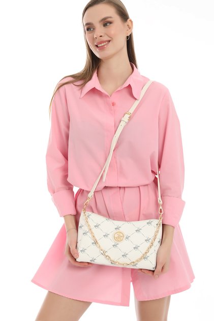 White Women's Shoulder Bag 05BHPC8024