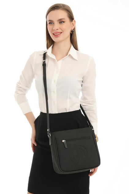 Women's Black Shoulder Bag 05BHPC8032
