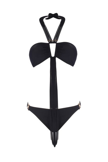 Püsküllü Straplez Bikini