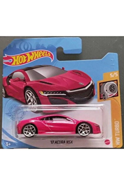 17 Acura NSX 赤 ミニカー HW TURBO Voiture Hot Wheels Hot Wheels 17