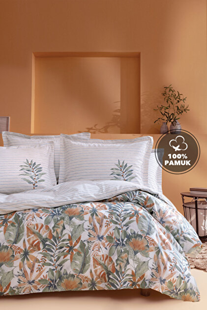 Yataş Amy Tek Kişilik Ranforce Nevresim Takımı - Turuncu - Fiyatı