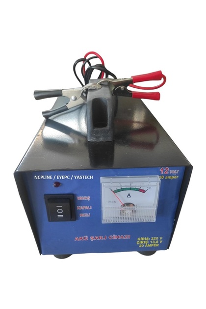 NcpLine 12 V 20 Amper 20a Akü Şarj Cihazı 200 Ampere Kadar Şarj