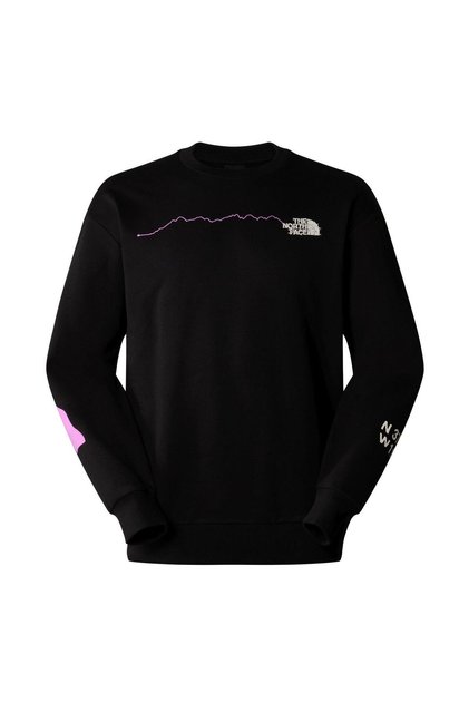 U NSE GRAPHIC CREW Men's Sweat Shirt NF0A87F4JK31 Black-M