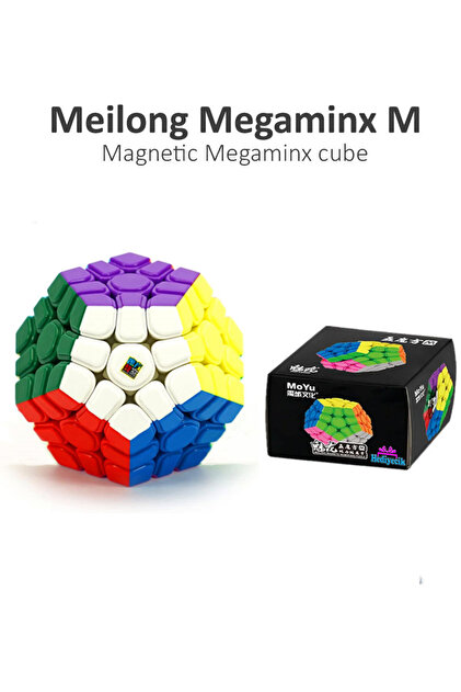 hediyecik Moyu Speed Megaminx Mıknatıslı Manyetik Zeka Küpü Akıl