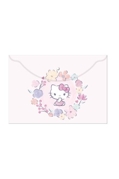 Sharp Color Hello Kitty A4 Snap File Plastic120770-08 (Pack of 10)