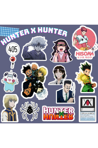 ZipZap Avcı Lisansı Hunter Hunter HXH Kart Kaplama Yapışkanlı