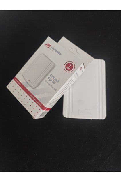 Mutlusan ELEKTRONİK KAPI ZİLİ DUAL TONE DOOR BELL PİLLİ VE KABLOLU