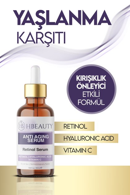 Yaşlanma Karşıtı Ve Cilt Yenileyici Retinol Serum