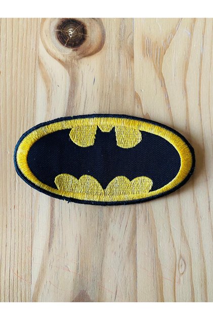 Batman Logo Yama Patch 10x5 Cm