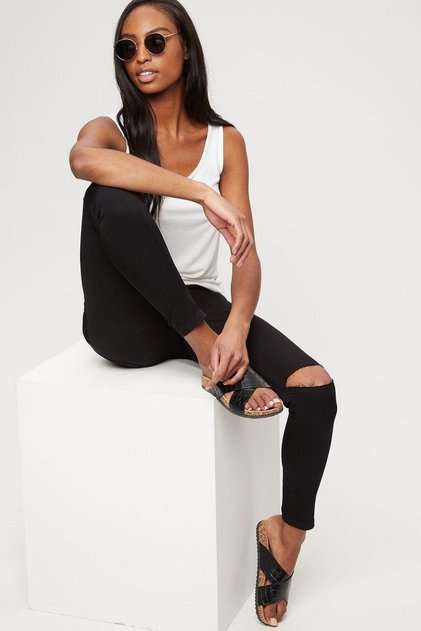Women's Black Jeans