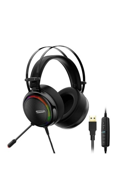 Genel Markalar Marka: Glary 7.1 Mikrofonlu Rgb Oyuncu Kulaklığı, Siyah Kategori: Kulak Üstü Kablolu Kula - 1