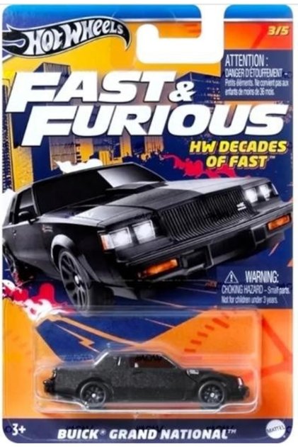 HOT WHEELS Fast & Furious Buick Grand National HRW43 - Fiyatı