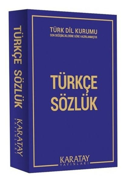 Karatay Yayınları Ortaokul Türkçe Sözlük Mavi - 512 - 1