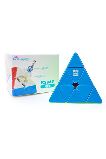 hediyecik Moyu RSM Pyraminx Mıknatıslı Manyetik Zeka Küpü Akıl