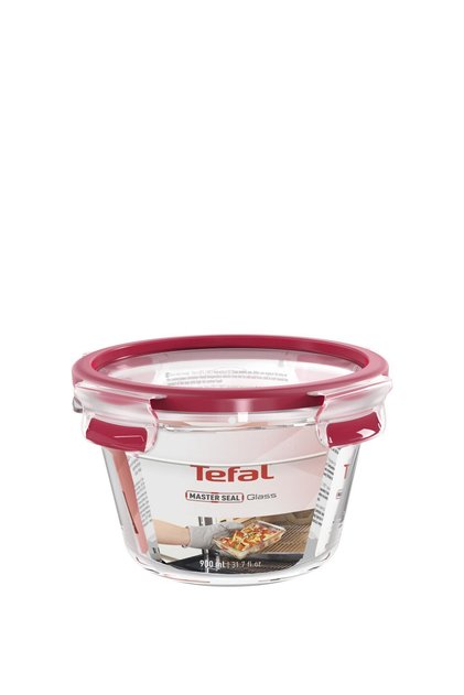 MasterSeal Fresh 0,9 Litre Cam Saklama Kabı - Kırmızı