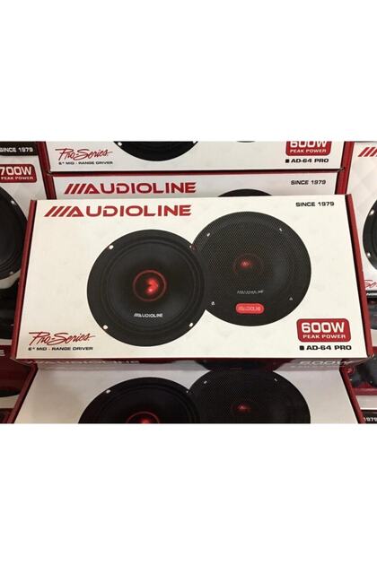 Ad-64 16 Cm Çifti 600 Watt 150 Rms Midrange Yüksek Kalite