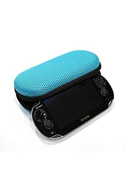 Gizala Ps Vita 1000 Ve 2000 Modeller Uyumlu Taşıma Çantası Mavi