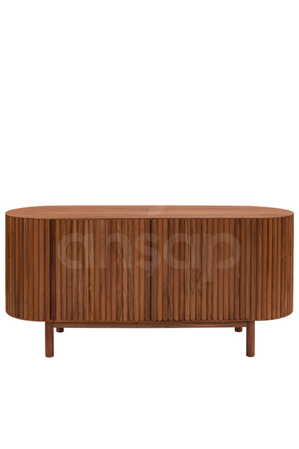 ROYS AHŞAP Roys Ahşap Toscana Açık Ceviz 140 Cm 2 Kapaklı Çıtalı
