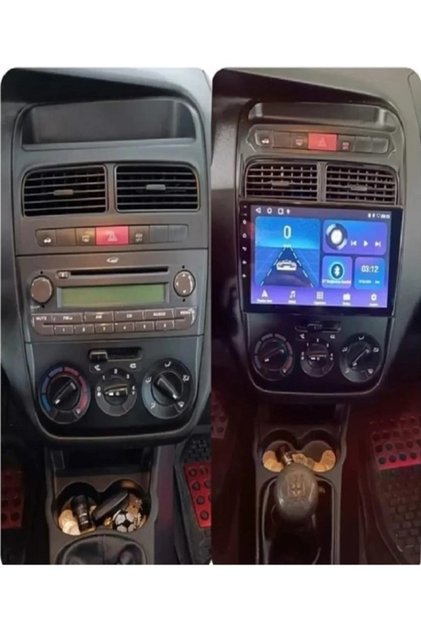 Fiat Linea Uyumlu 8 Gb Ram 128 Gb Hafıza Multimedia Android Navigasyonlu Carplayli Teyp