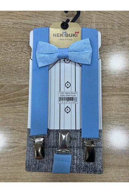 Nekibuki Suspender Bow Tie Suit