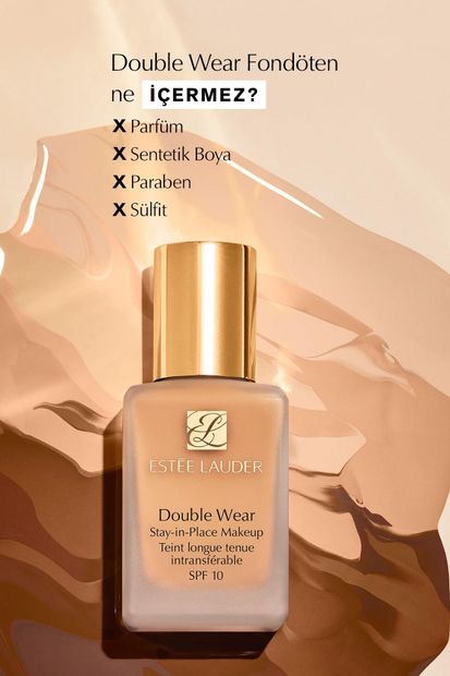 Estee Lauder Doğal Ve Mat Bitişli - Double Wear Stay-in-place Fondöten Spf 10 ( 0n1 Alabaster ) - 30 Ml - 6