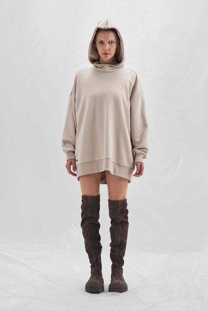Beige Sweatshirt 14313