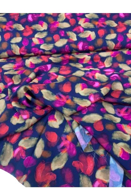 Dijital Bambu Empirme Lüks Viskon Kumaş Elbiselik Eteklik Bluzluk En:150 Cm (Çift En)