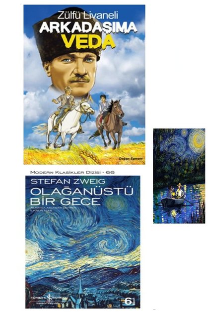 Arkadaşıma Veda - Zülfü Livaneli (Koleksiyon Kitap) – Olağanüstü Bir Gece + Stiker
