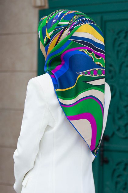 Twill Silk Scarf