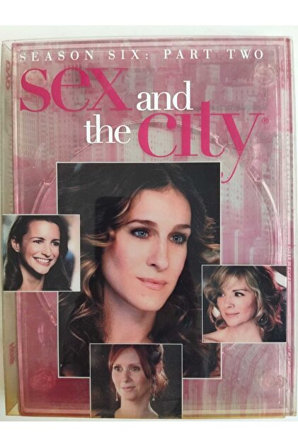 ソサエティー　未開封DVD Plakperest Sex and The City 6.Sezon / Part 2 - Yurtdışı Basım