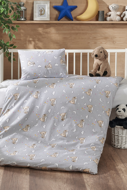 100% Natural Cotton Akfil Fabric Sleeping Baby Bedding Set