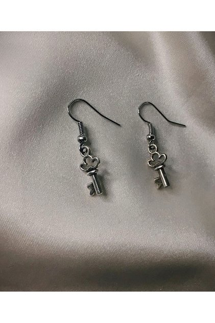 Vintage eskitme anahtar küpe