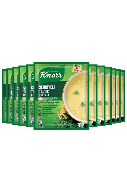 Knorr Şehriyeli Tavuk Çorbası 51 gr X 12 Adet - 2