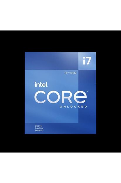 Intel Core I7 12700k 25mb 8çekirdekli O/b Uhd Vga 1700p 125w Kutulu+fansız - 1