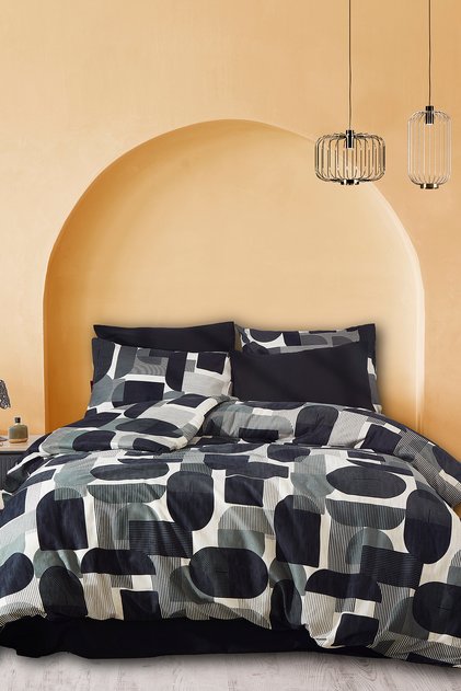 Boho Modern Double Duvet Cover Set