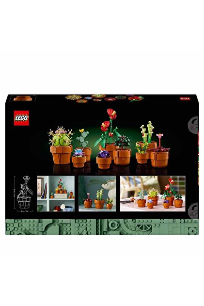 LEGO Icons Minik Bitkiler 10329 - Yetişkinler için Dekoratif