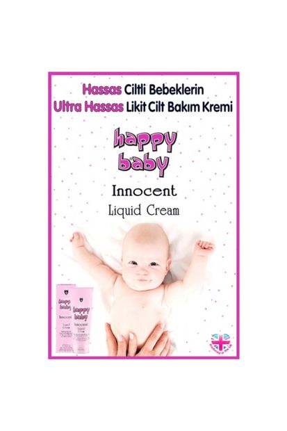 Happy Baby Innocent Yeni Doğan Likit Vücut Kremi 100 ml - 2