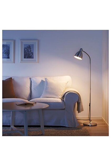 IKEA Yer Ve Okuma Lambası, Alüminyum 131 Cm Maks.: 20 W Yer Lambası - 7
