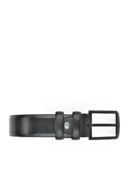 Artificial Leather 3.5 cm Men's Belt141980Z101 Black